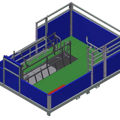 Stalleinrichtung_Bewegungsbucht_WEDA_Bewegungsbucht_Zeichnung_Galerie
