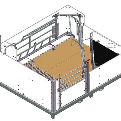 Stalleinrichtung_Bewegungsbuchten_FT30_Trespa_Zeichnung_WEDA_Galerie