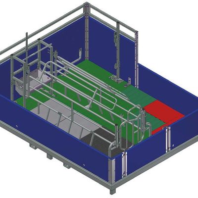 Stalleinrichtung_Bewegungsbucht_MoreFlex_2_Zeichnung_WEDA_Galerie